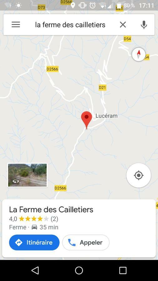 La Ferme Des Cailletiers Chez Marco Villa Luceram Ngoại thất bức ảnh